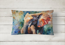 Load image into Gallery viewer, Elephant Throw Pillow