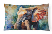 Load image into Gallery viewer, Elephant Throw Pillow