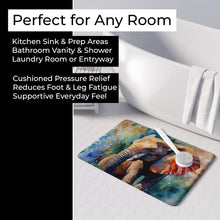 Load image into Gallery viewer, Elephant Memory Foam Kitchen Mat DAC2909RUG