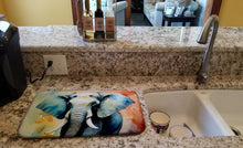 Load image into Gallery viewer, Elephant Dish Drying Mat