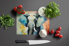 Load image into Gallery viewer, Elephant Glass Cutting Boards – Durable, Decorative Kitchen Art Large