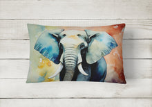 Load image into Gallery viewer, Elephant Throw Pillow