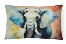 Load image into Gallery viewer, Elephant Throw Pillow