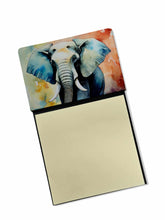 Load image into Gallery viewer, Elephant Sticky Note Holder- Refiilable Desk Accessory Note Pad