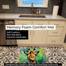 Load image into Gallery viewer, Giraffe Memory Foam Kitchen Mat DAC2911RUG