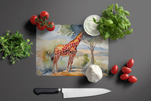 Load image into Gallery viewer, Giraffe Glass Cutting Boards – Durable, Decorative Kitchen Art Large