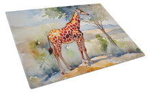Load image into Gallery viewer, Giraffe Glass Cutting Boards – Durable, Decorative Kitchen Art Large