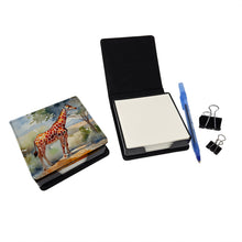 Load image into Gallery viewer, Giraffe PU Leather Note Paper Holder