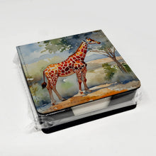 Load image into Gallery viewer, Giraffe PU Leather Note Paper Holder