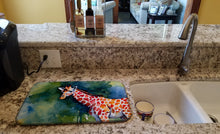 Load image into Gallery viewer, Giraffe Dish Drying Mat