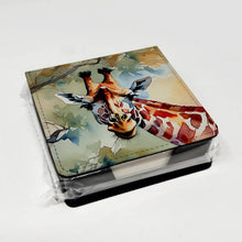 Load image into Gallery viewer, Giraffe PU Leather Note Paper Holder