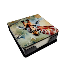 Load image into Gallery viewer, Giraffe PU Leather Note Paper Holder