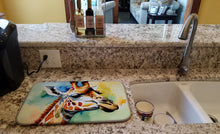 Load image into Gallery viewer, Giraffe Dish Drying Mat