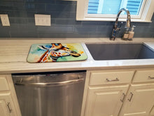 Load image into Gallery viewer, Giraffe Dish Drying Mat