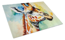 Load image into Gallery viewer, Giraffe Glass Cutting Boards – Durable, Decorative Kitchen Art Large