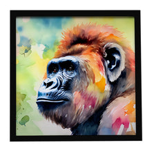Load image into Gallery viewer, Gorilla Framed Metal Print