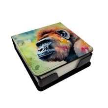 Load image into Gallery viewer, Gorilla PU Leather Note Paper Holder