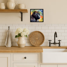 Load image into Gallery viewer, Gorilla Framed Metal Print