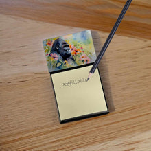 Load image into Gallery viewer, Gorilla Sticky Note Holder- Refiilable Desk Accessory Note Pad