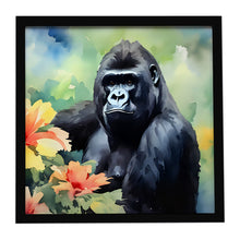 Load image into Gallery viewer, Gorilla Framed Metal Print