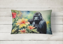 Load image into Gallery viewer, Gorilla Throw Pillow