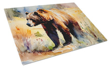 Load image into Gallery viewer, Grizzly Bear Glass Cutting Boards – Durable, Decorative Kitchen Art Large