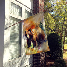 Load image into Gallery viewer, Grizzly Bear House Flag