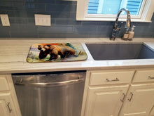 Load image into Gallery viewer, Grizzly Bear Dish Drying Mat