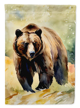 Load image into Gallery viewer, Grizzly Bear Garden Flag – Outdoor Decorative Yard Flag