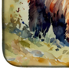 Load image into Gallery viewer, Grizzly Bear Dish Drying Mat