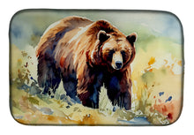 Load image into Gallery viewer, Grizzly Bear Dish Drying Mat