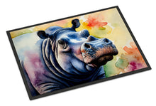 Load image into Gallery viewer, Hippopotamus Doormat - Large 24x36 – Indoor/Outdoor Floor Mat with Artistic Flair