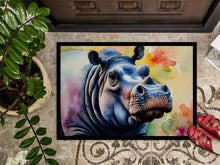 Load image into Gallery viewer, Hippopotamus Doormat - 18X27 Indoor / Outdoor Rug | Made in USA