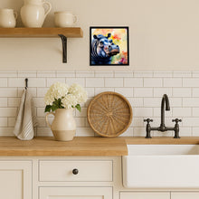 Load image into Gallery viewer, Hippopotamus Framed Metal Print