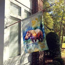 Load image into Gallery viewer, Hippopotamus House Flag