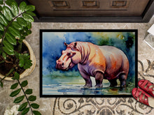 Load image into Gallery viewer, Hippopotamus Doormat - 18X27 Indoor / Outdoor Rug | Made in USA