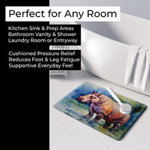 Load image into Gallery viewer, Hippopotamus Memory Foam Kitchen Mat DAC2933RUG