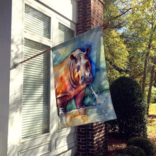 Load image into Gallery viewer, Hippopotamus House Flag