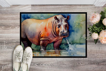 Load image into Gallery viewer, Hippopotamus Doormat - 18X27 Indoor / Outdoor Rug | Made in USA