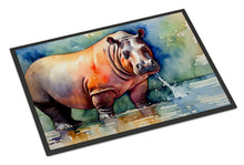 Load image into Gallery viewer, Hippopotamus Doormat - 18X27 Indoor / Outdoor Rug | Made in USA
