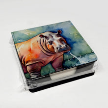 Load image into Gallery viewer, Hippopotamus PU Leather Note Paper Holder