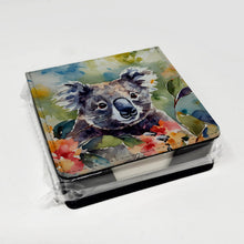 Load image into Gallery viewer, Koala PU Leather Note Paper Holder