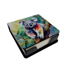 Load image into Gallery viewer, Koala PU Leather Note Paper Holder