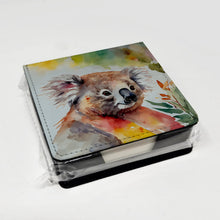 Load image into Gallery viewer, Koala PU Leather Note Paper Holder