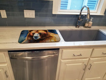 Load image into Gallery viewer, Kodiak Bear Dish Drying Mat