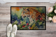 Load image into Gallery viewer, Leopard Doormat - Large 24x36 – Indoor/Outdoor Floor Mat with Artistic Flair