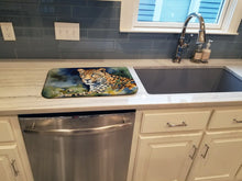 Load image into Gallery viewer, Leopard Dish Drying Mat