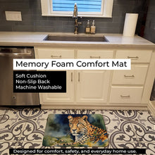 Load image into Gallery viewer, Leopard Memory Foam Kitchen Mat DAC2946RUG
