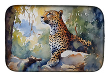 Load image into Gallery viewer, Leopard Dish Drying Mat
