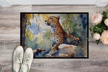 Load image into Gallery viewer, Leopard Doormat - Large 24x36 – Indoor/Outdoor Floor Mat with Artistic Flair